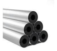 Self-Adhesive Foam Pipe Insulation Tube - Heat Preservation & Freeze Protection for Pipes (ID 16-114mm) - Ideal for Winter Spigots Sprinklers Water Heaters (22mm x 40mm x 95cm)