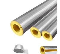 Self-Adhesive Foam Pipe Insulation Wrap 27-108mm Slotted Thermal Protection for HVAC Efficient Heat Retention & Frost Prevention ID114x T30mm Energy-Saving Solution