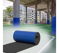 Self-Adhesive Foam Pole Padding Wrap for Round/Square Columns - Indoor/Outdoor Gym & Playground Protection - Blue, 10x1m - Ideal for Basketball Courts & Safety