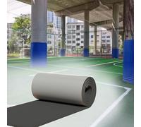 Self-Adhesive Foam Pole Padding Wrap for Round/Square Columns - Indoor/Outdoor Gym & Playground Protection - Grey, 5m x 1m - Ideal for Basketball Courts & Safet