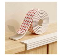 Self Adhesive Foam Safety Bumpers Edge Corner Guards Anti Collision Strips Padding For Furniture Cabinet Stair Steps Table Wall Protection Your Family Proofing Home(Beige,5m/16.4ft)