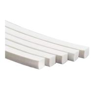 Self Adhesive Foam Strip, Silicone Foam Seal Strip White Multiple Sizes 2-10m for Door Window(10x30mm 2meters)