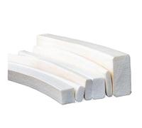 Self Adhesive Foam Strip, Silicone Sponge Seal Strip White Multiple Sizes 1 Meter(10x10mm)