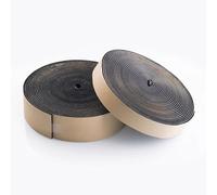 Self Adhesive Foam Tape, EPDM Foam Tape Self-Adhesive Rubber Seal Strip for Sealing Insulation Black 1mmx(30-50) mm(1mmx35mm)