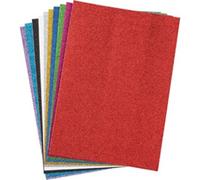 Self Adhesive Glitter Paper A4 10 Colours