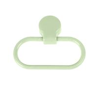 Self Adhesive Green Towel Ring Holder for Kitchen and Bathroom