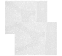 Self Adhesive Guitar Backplate Replacement 2pcs 0.7mm White