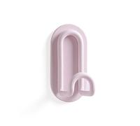 Self Adhesive Hanging Hooks, Heavy Duty Stick On Wall and Door Hooks for Hanging, Bathroom Tower Hooks and Kitchen Hallway Sticky Back Hooks, Coat Hooks Robe Hook Wall Mounted, Rustproof (Baby Pink)