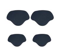 Self-Adhesive Heel Cushion Pads, Heel Insoles Pads 8/10/12 Sets Multicolor Adhesive for Shoes Too Big(Blue,12set)