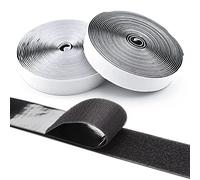 Self Adhesive Hook and Loop Fastening Tape, 5M X 20 mm Width, Heavy Duty, Double-Sided, Removable, Ideal for Home, Office & DIY Crafts