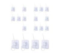 Self Adhesive Hooks - No Drill Sticky Clear Hangers,Small Adhesive Hooks,for Window Decorations Bath Closet Entryway Room Locker Room House Cottage Cabin Home Nursery Yard