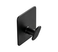 Self-Adhesive Hooks - Stainless Steel Modern Without Damage - Removable Wall Hooks and Towel Holder - For Towels Coats Keys Hats Home Shower Kitchen Bedroom Living Room Apartment