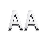 Self-Adhesive House Letters- 2.75 Inch High Door Address Stickers for Apartment/Mailbox Letters (2 Pieces A)