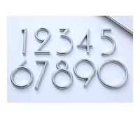 Self Adhesive House Numbers for Outside - Room Numbers for Doors, Address Signs for Houses, Making Them More Personalized and Recognizable, for Mailboxes, Cars, Door, Window, Sign, House(Number 4)