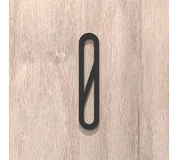 Self Adhesive House Numbers Stickers 2/3/4 Inch Modern Acrylic Door Number Golden/Silver/Black Mailbox Address Sign, for Garden Office Room Wall Decor Hotel Apartment Yard Cafe(Black 0,2In)