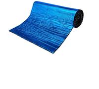 Self-Adhesive Insulating Mats 100cm/200cmx50cm Car Sound Deadener Mat 5/10mm Noise Insulation Heat Deadening Soundproof Dampening Mat For Car Hood Engine Door For Floors, Roofs, Garage Doors(Blue 200x