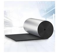 Self-Adhesive Insulating Mats,Anti-Freezing Insulation Cotton,Heat Barrier Mat,Aluminum Foil Foam Thermal Insulation Cotton,for Use in Walls,Roofs,Floor，Easy to Install(10MM(THK),1*7m/3.2*23ft)