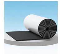 Self-Adhesive Insulating Mats, Heat Barrier Mat for Walls, Roofs, and Floors, Aluminum Foil Foam Thermal Insulation, Easy to Install, 30MM Thickness, 1x8m