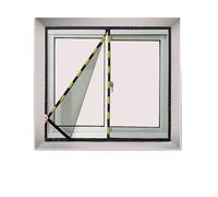 Self Adhesive Invisible Household Magnet Magnetic Screen Door Mosquito Mesh Sand Window Net Curtain for Anti Mosquito(80cm Height,160cm Width)