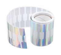 Self Adhesive Jewelry Price Tags Roll with Non Glare Matte Finish | Kraft Paper Material with Secure Adherence, Anti-reflective Surface, for Jewelry Retailers and Vendor Stands