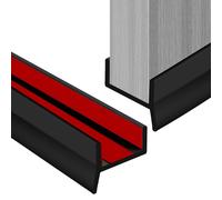 Self Adhesive Kitchen Plinth Sealing Profile, High Elasticity Skirting Board Silicone Door Edge Banding, for 15 mm 16 mm 17 mm 22mm Thickness, StrongWaterproof Dustprgof for Kitchen Bathroom Door