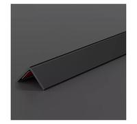 Self-Adhesive L-Shaped Corner Guards, Wall Edge Protector Strip for Home, Stair, Drywall and Doorway Protection(Black,2.5x180cm/1.0x70.9in)