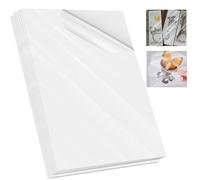 Self Adhesive Laminating Sheets Laminate A4-25PCS Cold A4 Laminating Pouches, Self-Adhesive,Waterproof, for Botanical Specimens, Photos, Documents, Cards