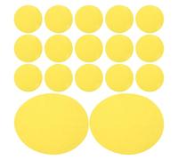 Self Adhesive Light Filter Film 25Pcs 5cm Yellow PET for Downlights