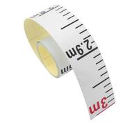 Self Adhesive Liquid Level Gauge Sticker for Water Tanks, PVC White | Reflective Silver Surface, Fast Setup for Wet Environments, Storage Tanks and Chemical Tanks