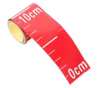 Self Adhesive Liquid Level Scale Sticker for Tanks Red
