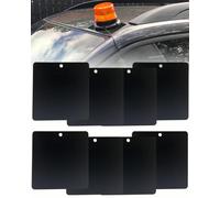 Self-Adhesive Magnetic Mount Pad for Aluminum Cabs, Self-Adhesive Sticker Steel Pad Enable Magnet LED Light Bar/Pod Light/Spotlight/Beacon/Radio on Aluminum Surface for Truck SUV RV|No Drilling-8 Pack