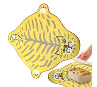 Self Adhesive Makeup Bag | Camera Lens Wrap - Washable Athletic Roll Wrapping Tiger Design for Girls Men Travel Home Tablets Lunch Box