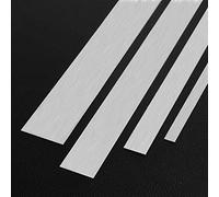 Self-Adhesive Metal Edging Strip - Ultra-Thin Silver Crown Moulding & Waterproof Skirting Board Trim for Perfect Wall Coating & Ceiling Mount Solutions