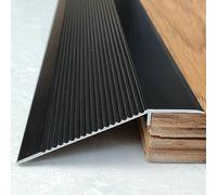 Self-Adhesive Metal Threshold Ramp - Durable Transition Strip for Wheelchair Access and Carpet Edge Gap Cover