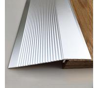 Self-Adhesive Metal Threshold Ramp - Durable Transition Strip for Wheelchair Access and Carpet Edge Gap Cover