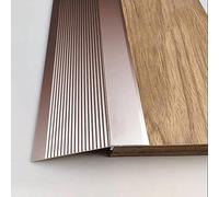 Self-Adhesive Metal Threshold Ramp - Durable Transition Strip for Wheelchair Access and Carpet Edge Gap Cover