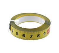 Self-Adhesive Metric Measuring Tape 1-5 Meters with Glue Backing | Metric Ruler Tape for Carpenters, Woodworkers, and Projects, Ideal for Precise Measurement Workbenches and Tools