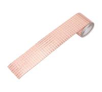 Self Adhesive Mosaic Sheet, 1600 Pcs Set (Rose Gold) | Square glass sticker, self adhesive, mirror finish, home decor, easy to use