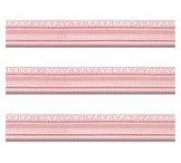 Self Adhesive Moulding Trim, Caulk Strip, Flexible Baseboard Molding, Peel and Stick Self-Adhesive Design Wall, for, Ceiling(Pink,230cmx3pcs)