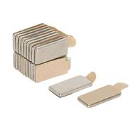 Self Adhesive N42 Neodymium Magnet for Arts, Crafts, Model Making, DIY, Hobbies, Office and Home - 10mm x 5mm x 1mm thick - 0.6kg Pull - North - Pack of 400