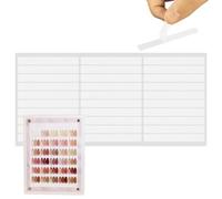 Self-Adhesive Nail Film - Premium Sticky Transparent Ribbon, Easy Application, Tear-Free, Durable Design, Versatile Use for Nail Displays, Decorative Stickers, Electronics Fixing, Artistic Projects |