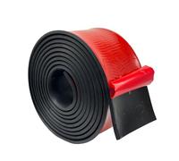Self Adhesive Neoprene Rubber Strips Neopre with Adhesive Backing Solid Rubber Rolls for DIY Gaskets, Crafts, Pads, Flooring Protection, Supports, Leveling (80mm(W) x5mm(T) x3m(L))