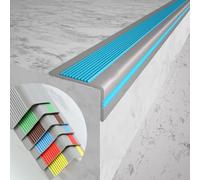 Self-Adhesive Non-Slip Edge Profile - Waterproof & Fireproof Safety Strip for Steps & Corners Enhanced Grip Customizable Size Easy Installation Perfect for Outdoor Use