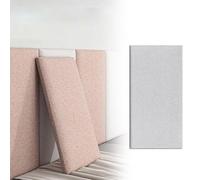 Self-Adhesive Padded Wall Panels for Bedroom and Living Room Decor - Anti-Collision Protection and Upholstered Headboard Solution