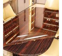 Self-Adhesive Peel And Stick Clear Table Protective Film, Cuttable Wood Furniture Protector Film