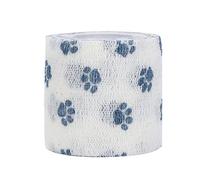 Self Adhesive Pet Bandage, Breathable Non Woven Wrap for Cats and Dogs, Elastic Body Bandage with Strong Flexibility, Cohesive Design for Pet Injury Protection (Blue)