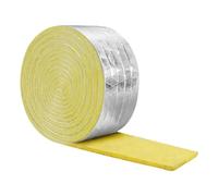 Self Adhesive Pipe Insulation - 32.8ft Thermal Wrap Roll, Flexible Heat Cold Resistant Tape, Industrial and Residential Use | Insulation Solution for HVAC AC Air Piping Hot Water RV Attic Wall Roof