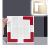 Self-Adhesive Plastic Access Panel, Concealed Plumbing, Inspection Hatch, Residential, Commercial, and Service Hole Cover(Gold,200x200mm)