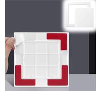 Self-Adhesive Plastic Access Panel - Invisible Plumbing Inspection Hatch for Residential Commercial Walls & Ceilings(White,200x200mm)