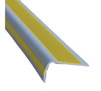 Self-Adhesive Plastic Stair Ed Profile L-Sd Non-Slip Tread Wear-Resistant Ideal for Stair Steps and Pool Eds Easy Installat Safe Upgrade.